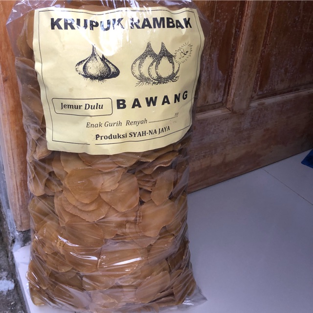 

Kerupuk terigu bawang 5 kg