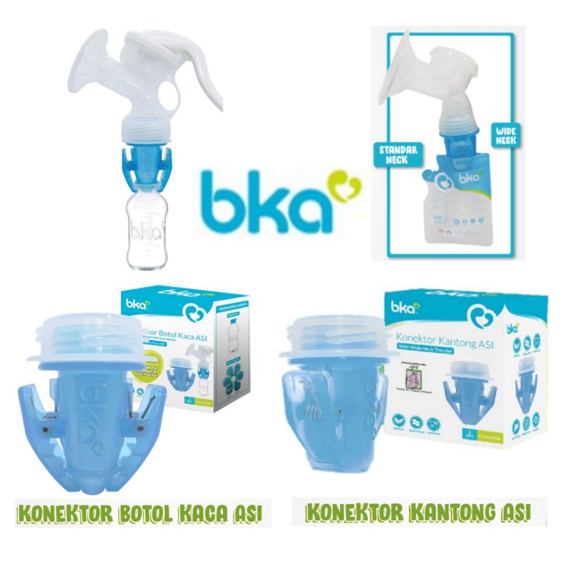 BKA Konektor Kantong Asi Dan Botol Kaca Asi