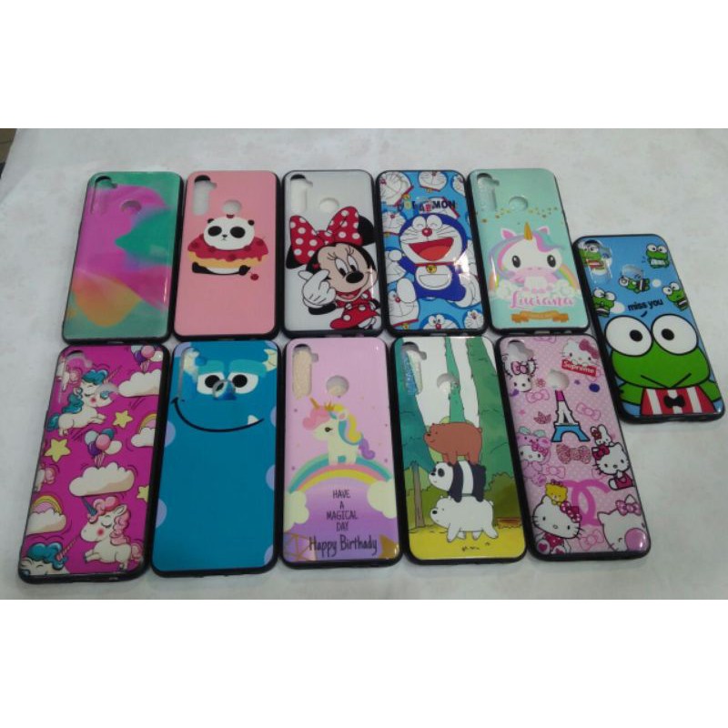CASE MOTIF GAMBAR CEWEK REALME C3 / 5/ 5i