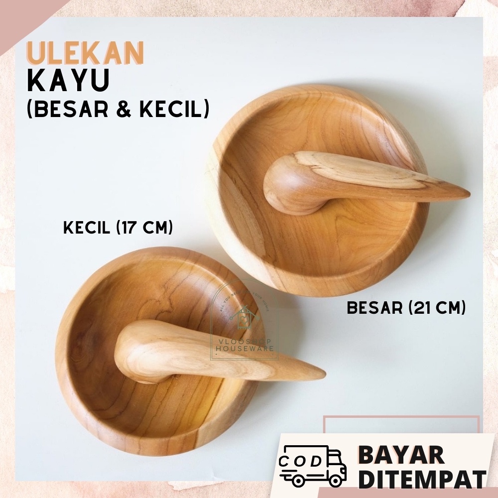 ULEKAN KAYU + COBEK | ULEKAN SAMBAL BAHAN KAYU | ULEKAN AESTHETIC