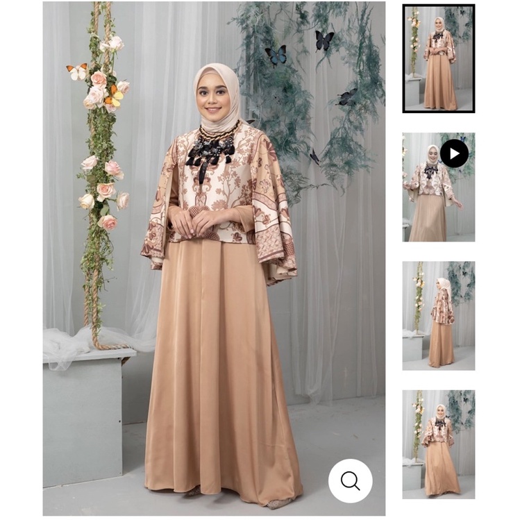 Wearing Klamby - Maia Dress Desert (Preloved) SIZE S