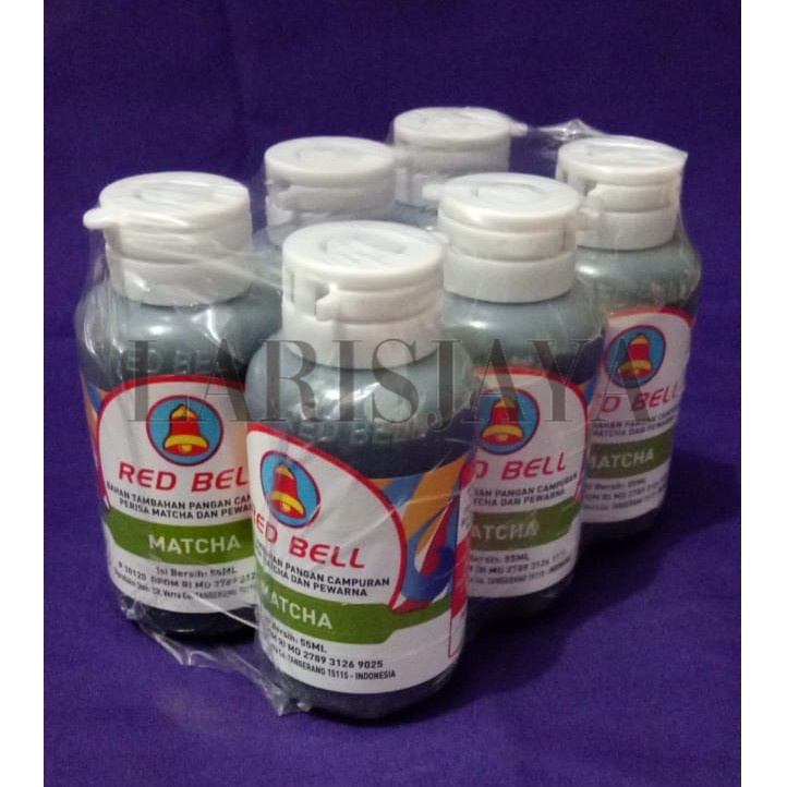 

PALING MURAH!!! PERISA DAN PEWARNA MAKANAN [ RASA MATCHA ] REDBELL 55 ml