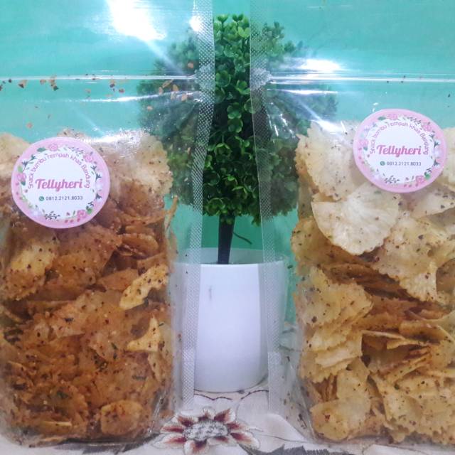 

Keripik singkong pedas