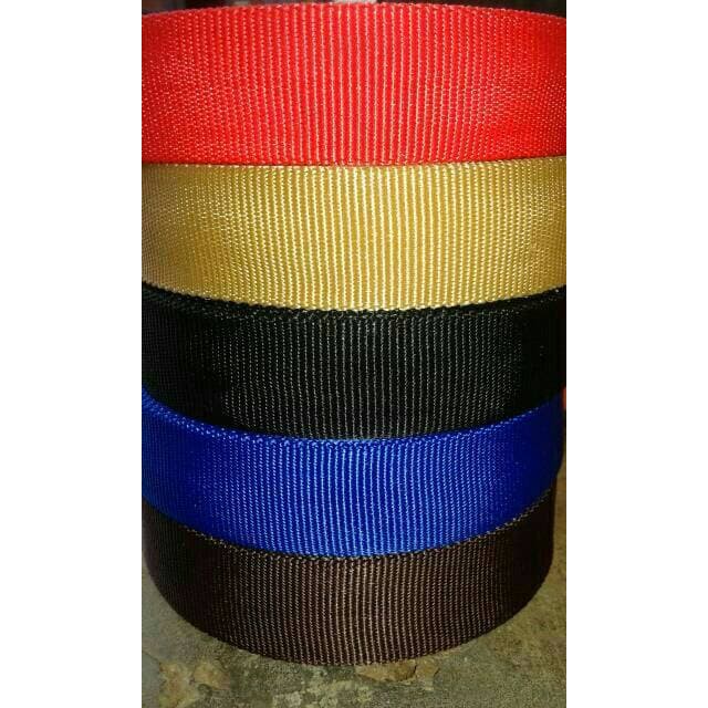 Termurah Webbing Tubular 5.Meter (lokal)