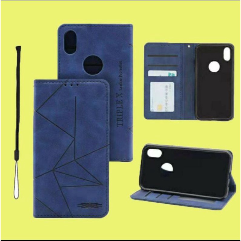 Case Realme C20 Realme C21 Realme C21y Realme C25 Case flip caver kulit magnet