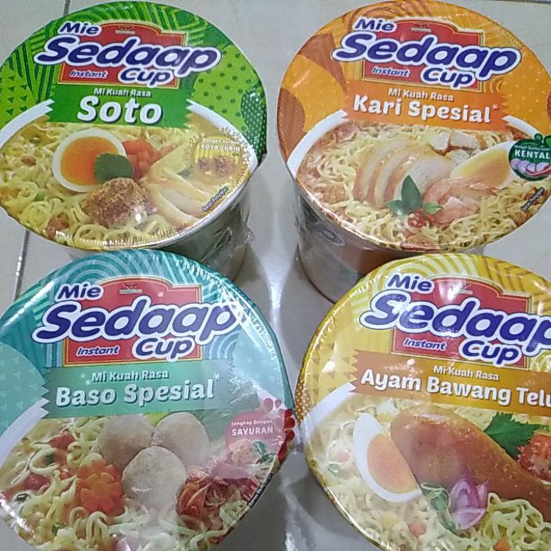 Mie Sedaap Cup 77gr