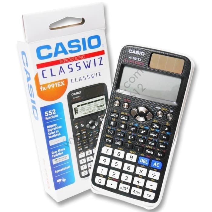 

Free Ongkir Casio FX-991EX - Scientific Calculator/Kalkulator Ilmiah FX 991 EX Eksklusif