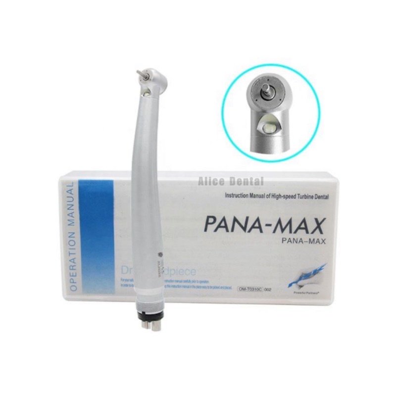 Dental Handpiece Panamax pana-max LED highspeed push button high speed pana max