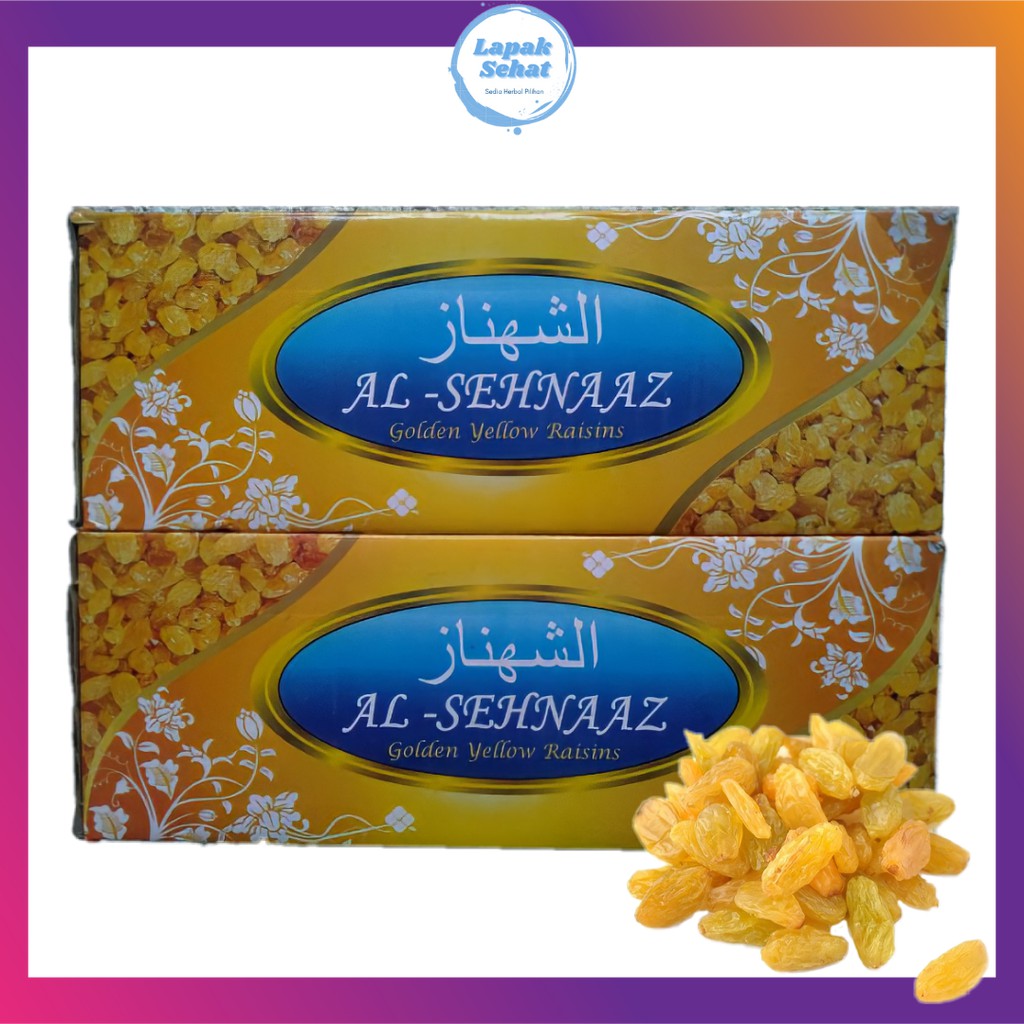 

KISMIS ARAB RAISIN GOLDEN AL-SEHNAAZ ANGGUR KERING ASLI