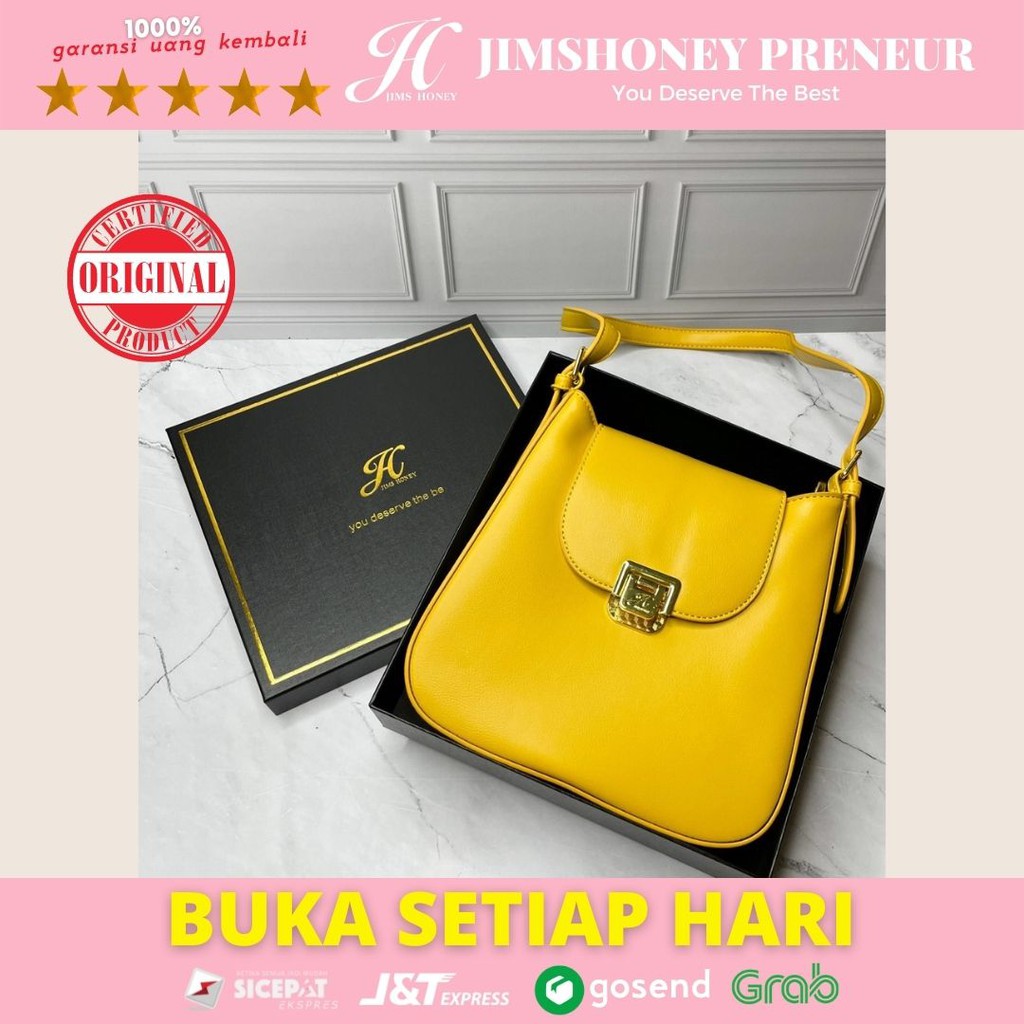 Jimshoney Amber Bag - Tas Selempang Wanita Stylish Jimshoney Import Murah Original Fashion Trendy