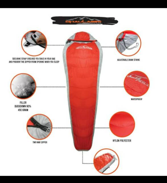 Sleeping Bag Dhaulagiri Dreamoz 1000