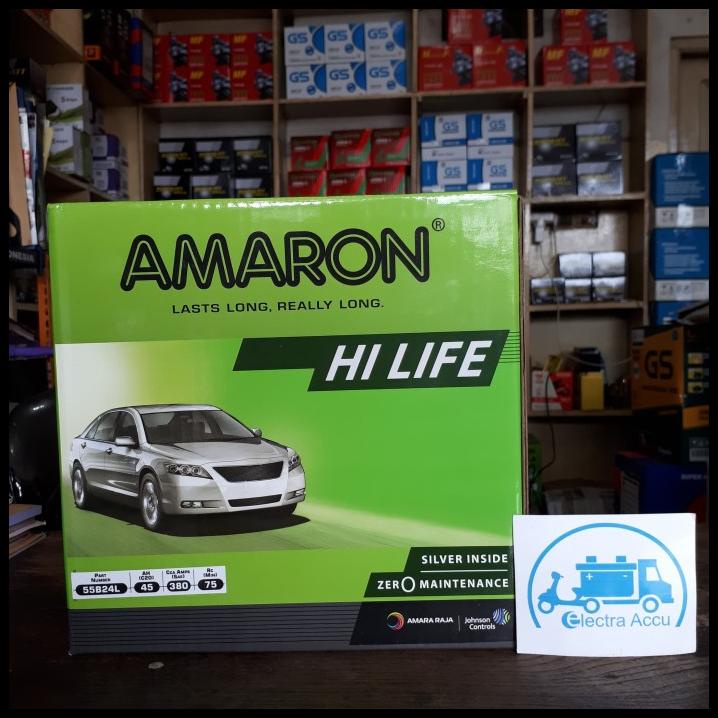 Aki Mobil Nissan Grand Livina Ns60L / 55B24L Amaron Aki Kering
