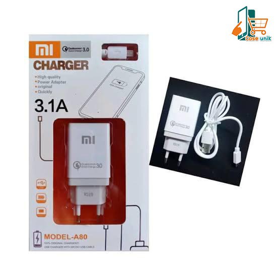 BM048 A80 Cashan Cashan XIAOMI 3Amper QUALCOM micro fast Charging Anti meledak REDMI 3 4X 5A 6A 7A CS2583