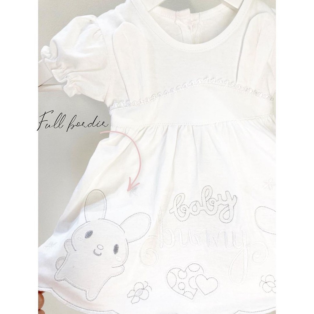 GAMIS MEWAH AQIQAH /PURE WHITE Baju setelan dress muslim lebaran bandana sepatu lucu cantik anak bayi cewek perempuan