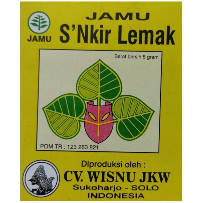 

Jamu Singkir Lemak Cap Wisnu JkW