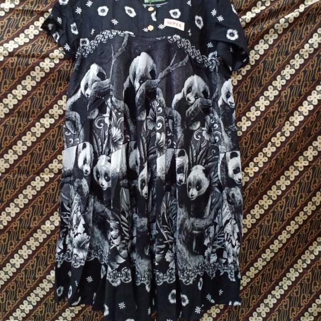 ✪ Daster Batik Payung Kencana Ungu ♨