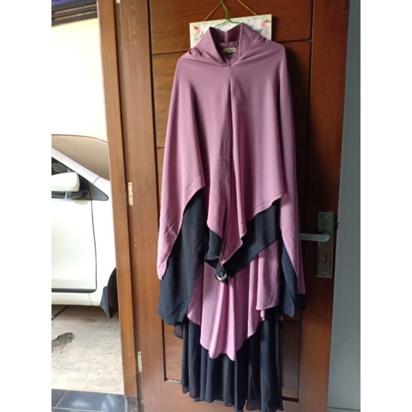 Pre Loved Set Gamis Zayda bySofni edisi pertama PL like new