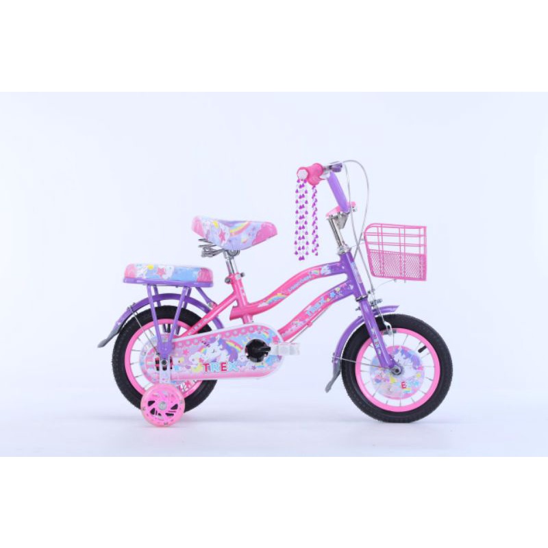 sepeda anak 18in trex unicorn