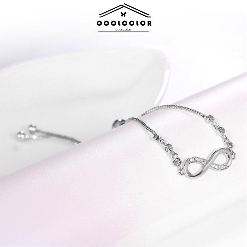 COD❤️Gelang Titanium Korea Perak Emas Wanita Tahan Karat Dan Pudar Aksesoris Mewah Fashion Import Murah