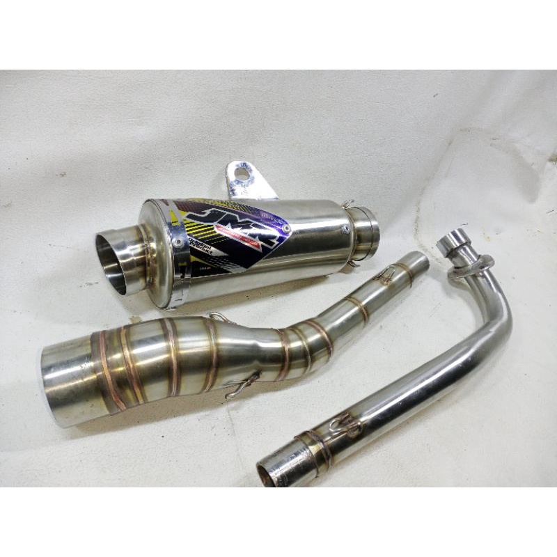 knalpot harian jupiter/bebek netral samping JMR RACING 4135 rbt gtx roadrace