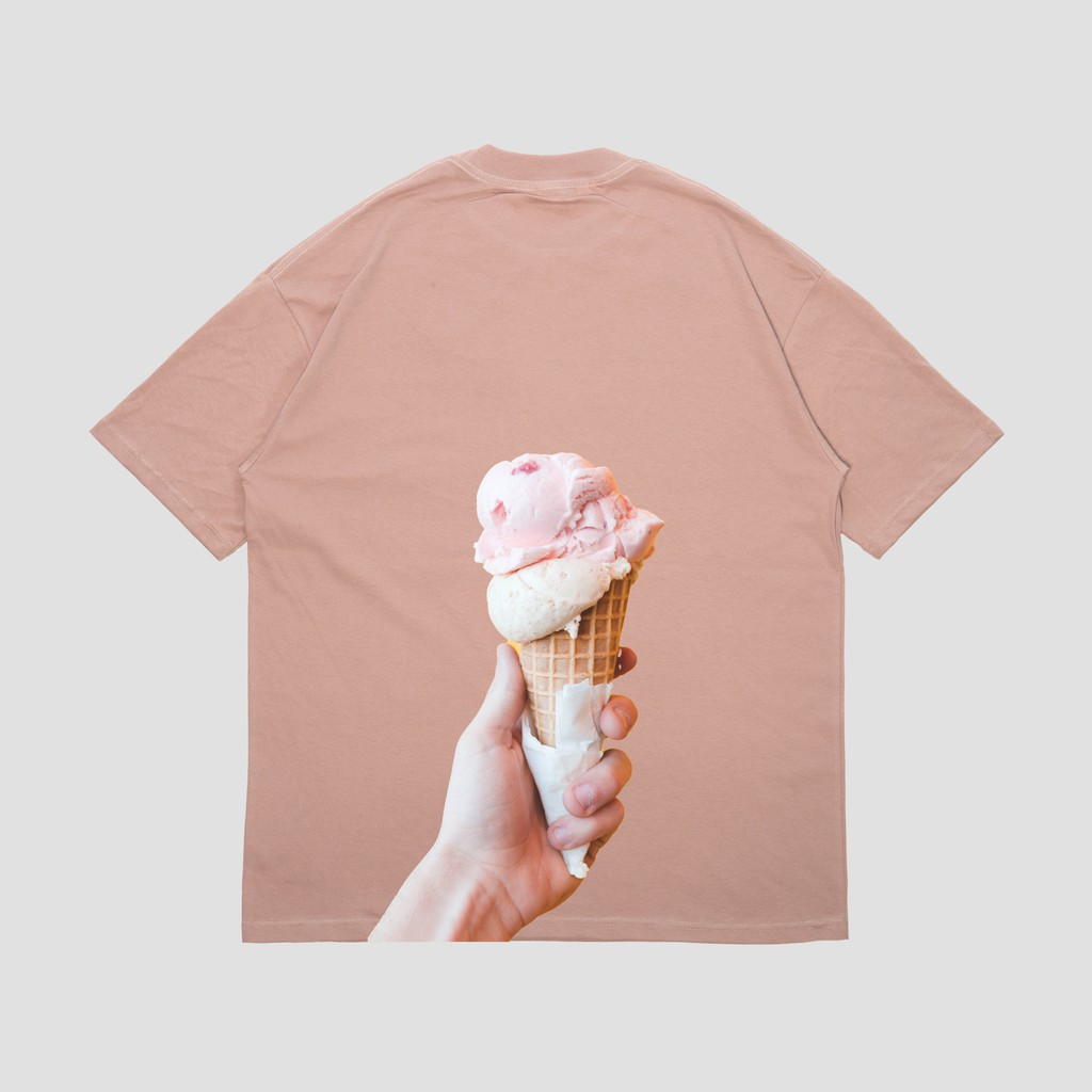 Oversize Exhale Tshirt Bettereat Salmon