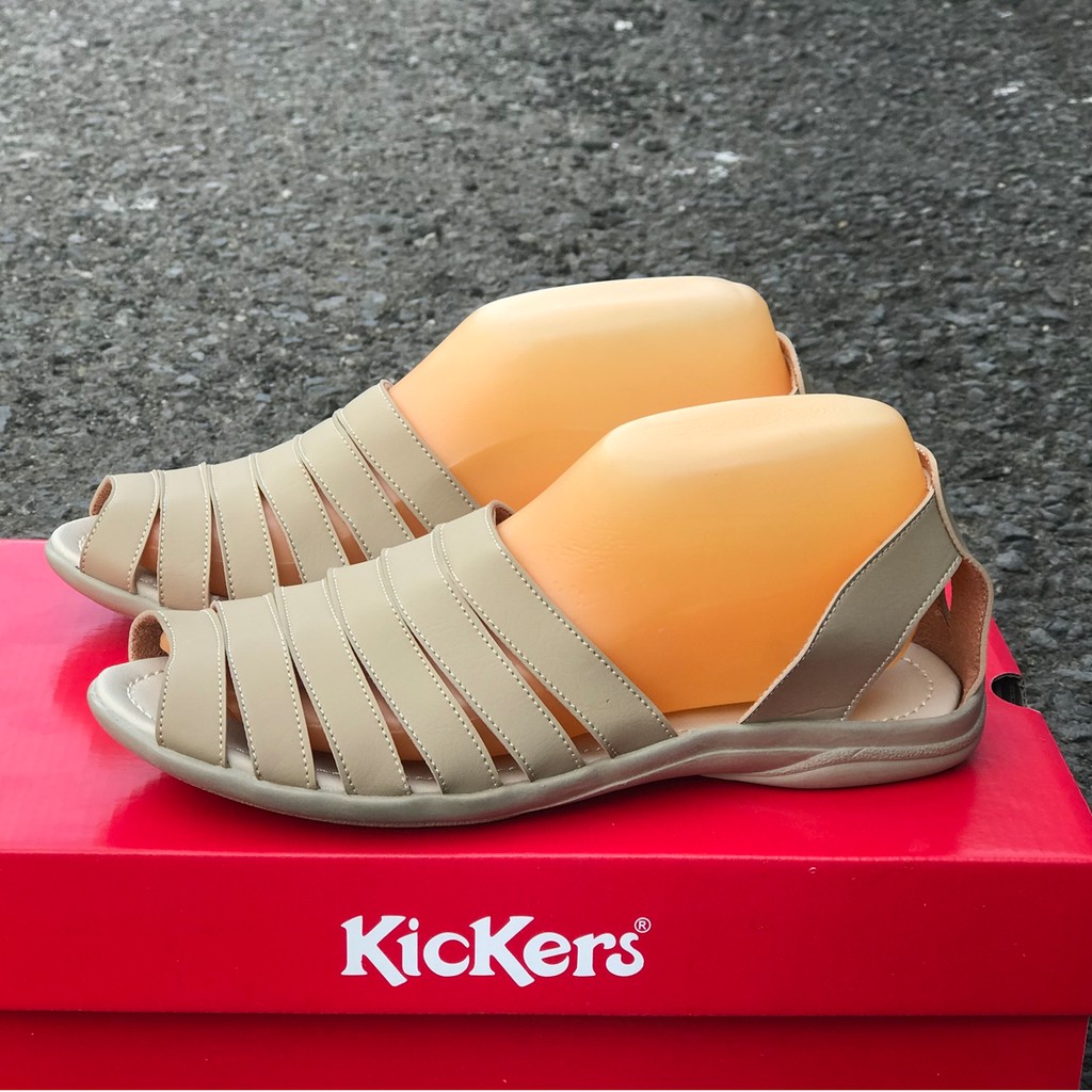 Baru!!! SANDAL KICKERS CEWEK TALI SEMI KULIT