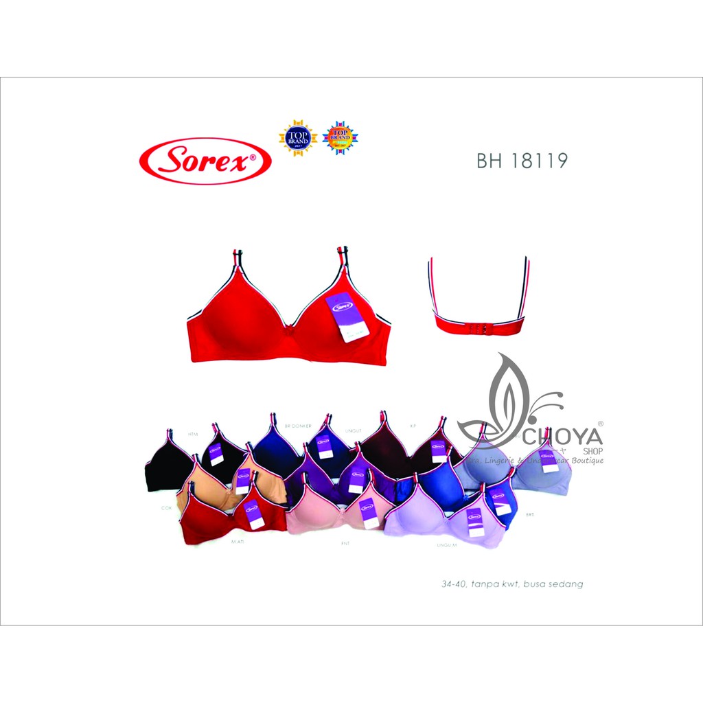 BRA Sorex 18119 - BH Terbaru Sorex 18119 - Sale - Murah - Original - Best Seller