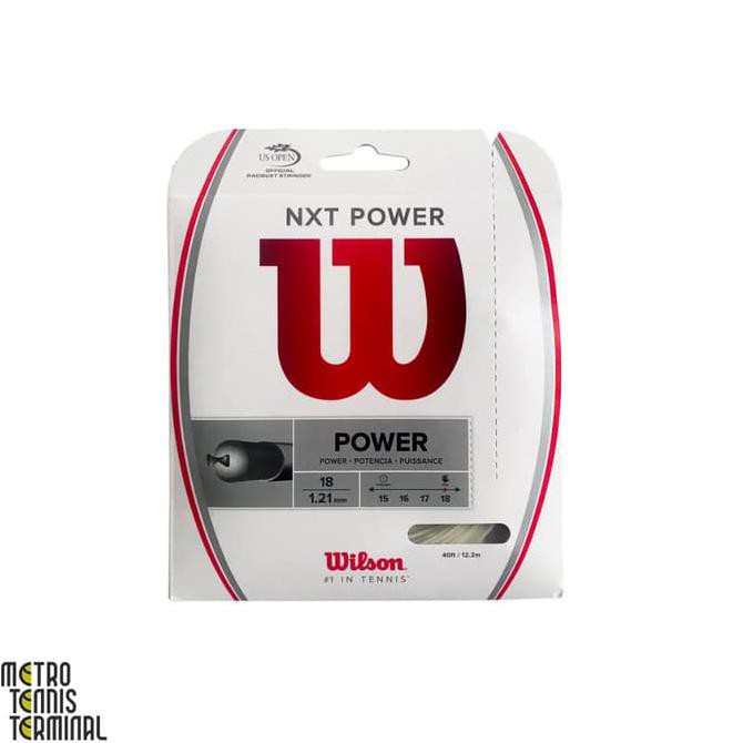 Wilson NXT Power 16/17/18g ( Senar Raket Tenis )