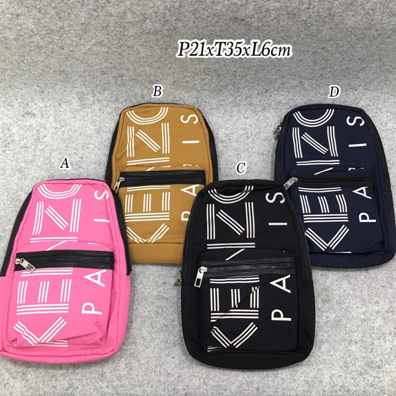 KENZO Crew Logo Crossbody Bag shoulder bag tas selempang original fo ori asli authentic