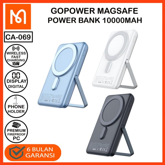 BISA COD MCDODO MC-069 Power Bank IPHONE 10000MAH Magsafe Wireless FAST Charge/POWERBANK 20000 MAH/P