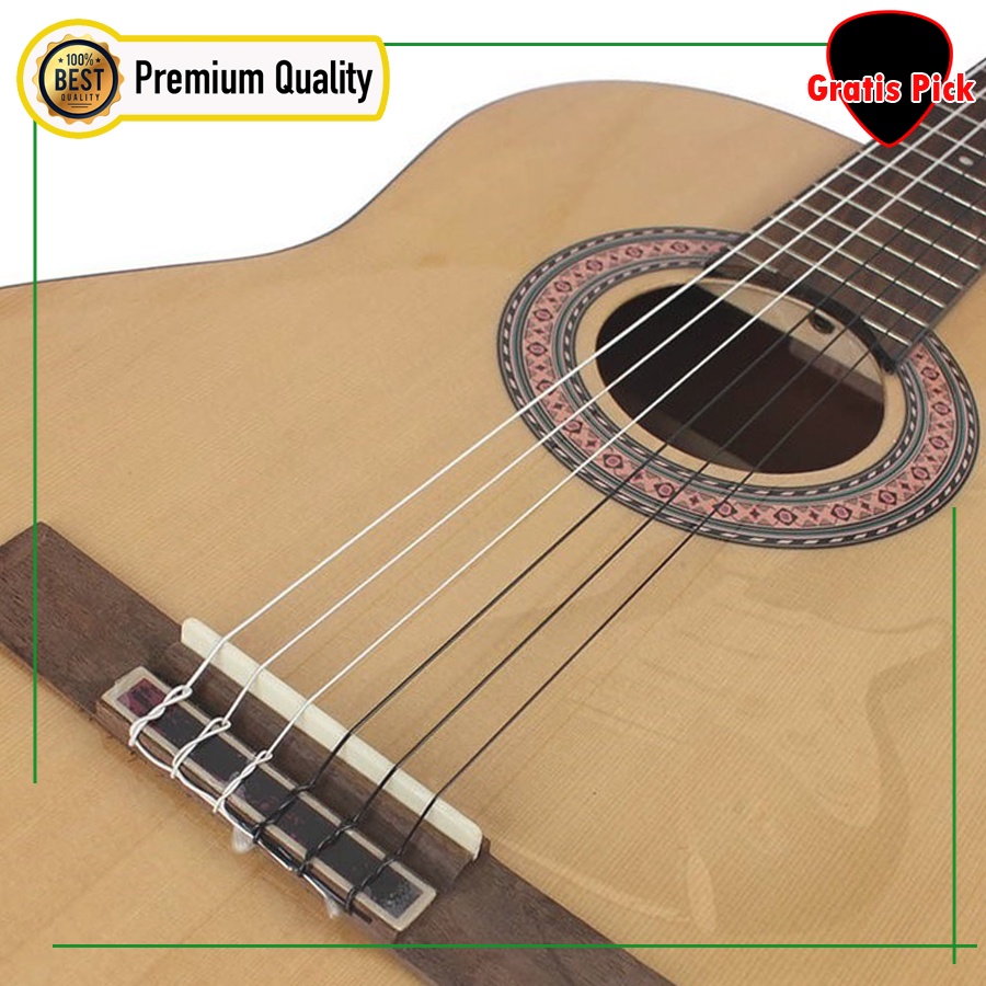 Senar Gitar Classic Nilon ERNIE BALL, Black Nylon Premium String ERNIEBALL