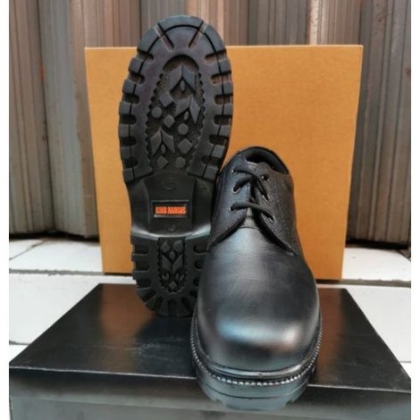 Sepatu Kerja Safety Pria Kulit Asli