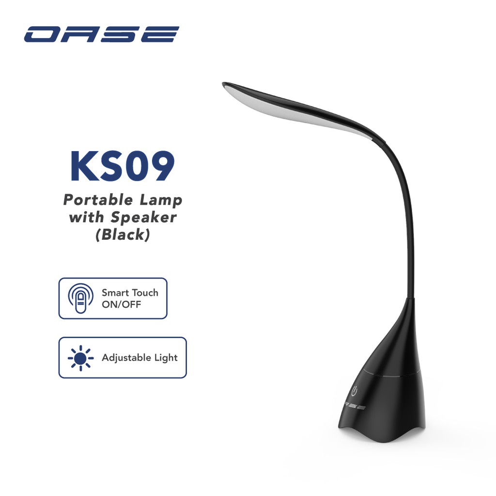 OASE Portable Lamp With Speaker KS09 [Garansi Resmi