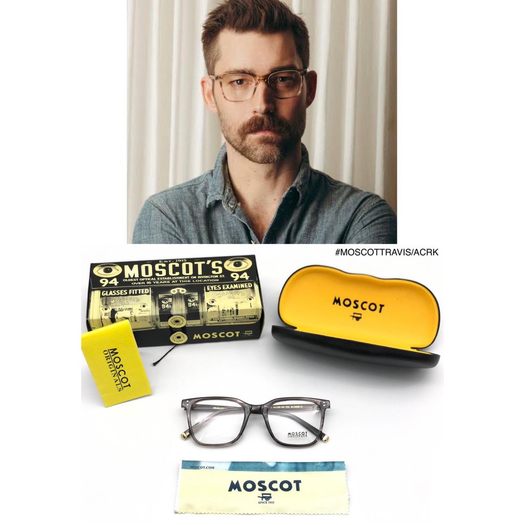KACAMATA FRAME MOSCOT TRAVIS PREMIUM QUALITY FULLSET