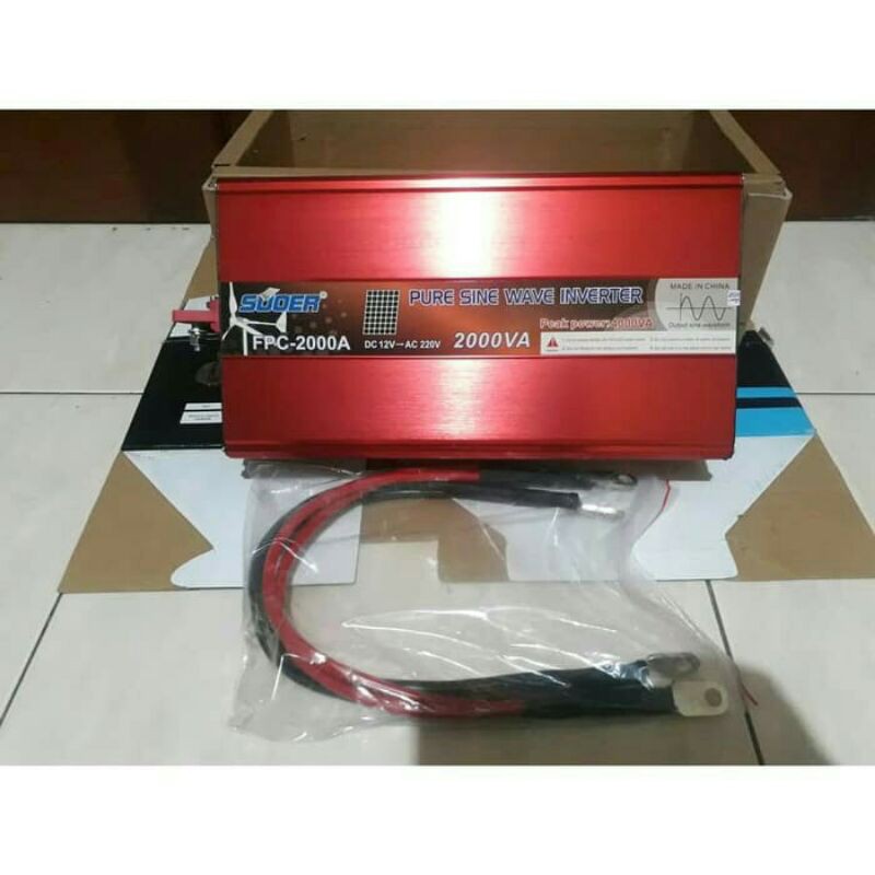 Power Inverter SUOER Pure Sine Wave FPC 2000A 2000WATT ORIGINAL