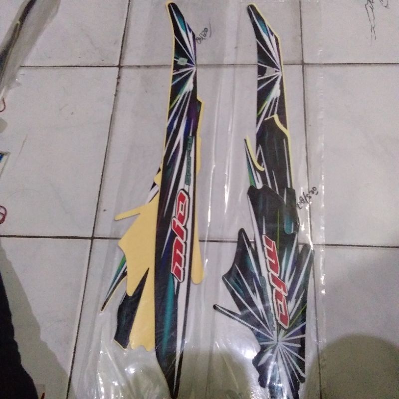 STRIPING LIST STIKER MIO SPORTY 110 TAHUN 2008 MIO SPORTY 2008