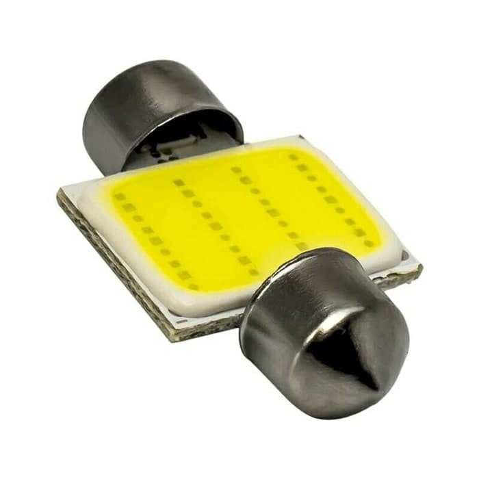 [L288] Lampu LED Plafon Mobil Kabin 31mm Plasma COB Super Terang 12 titik