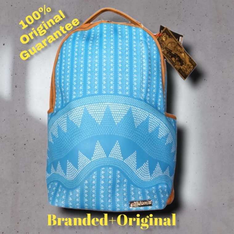 Sprayground Illuchains Turq DLX Backpack Original 100%
