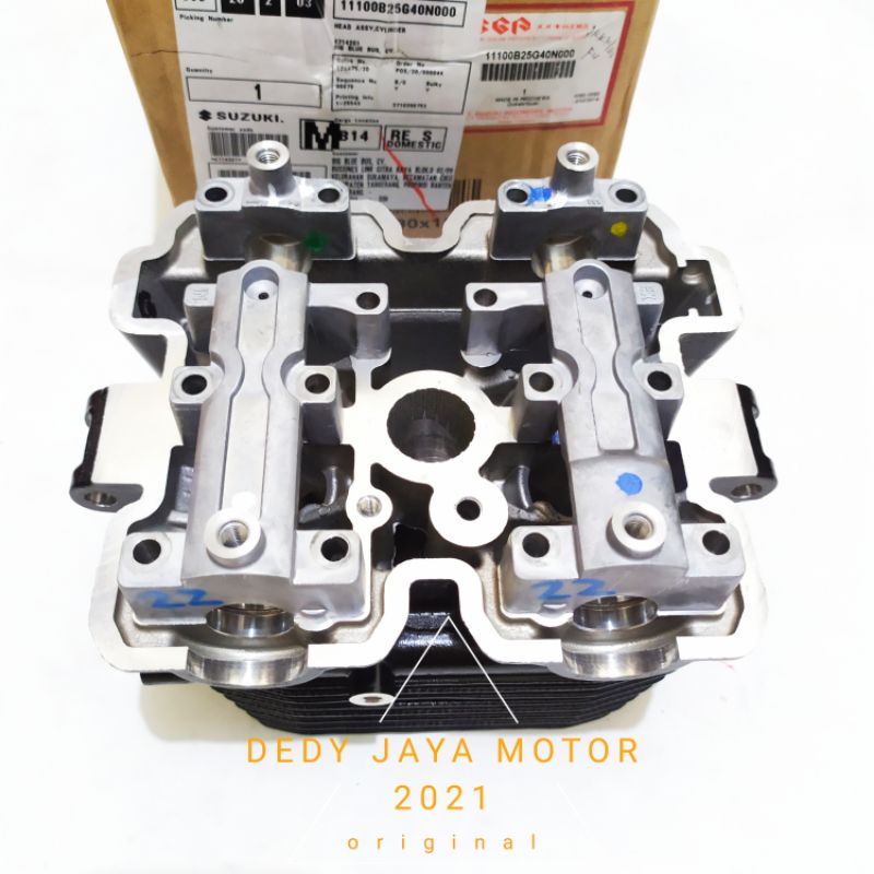 BLOK HEAD BLOK CYLINDER HEAD SATRIA FU 150 ORIGINAL 100% 11100B25G40N000