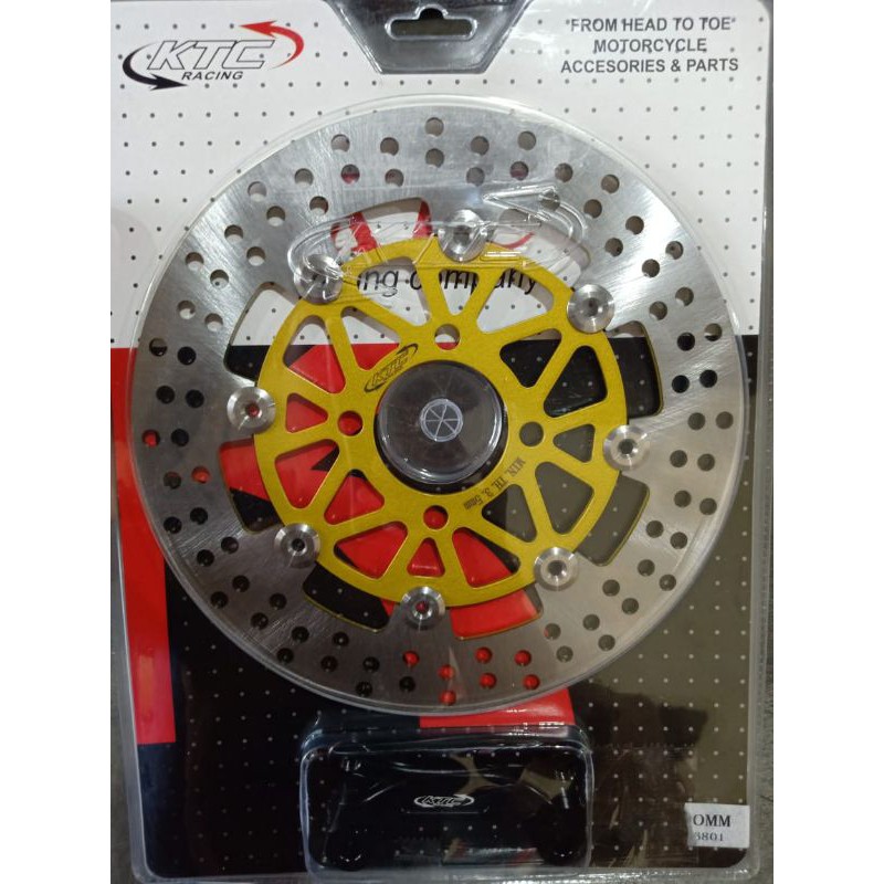 DISC DEPAN KTC PIRINGAN CAKRAM KTC MIO SPORTY MIO SUOL UKURAN 260MM