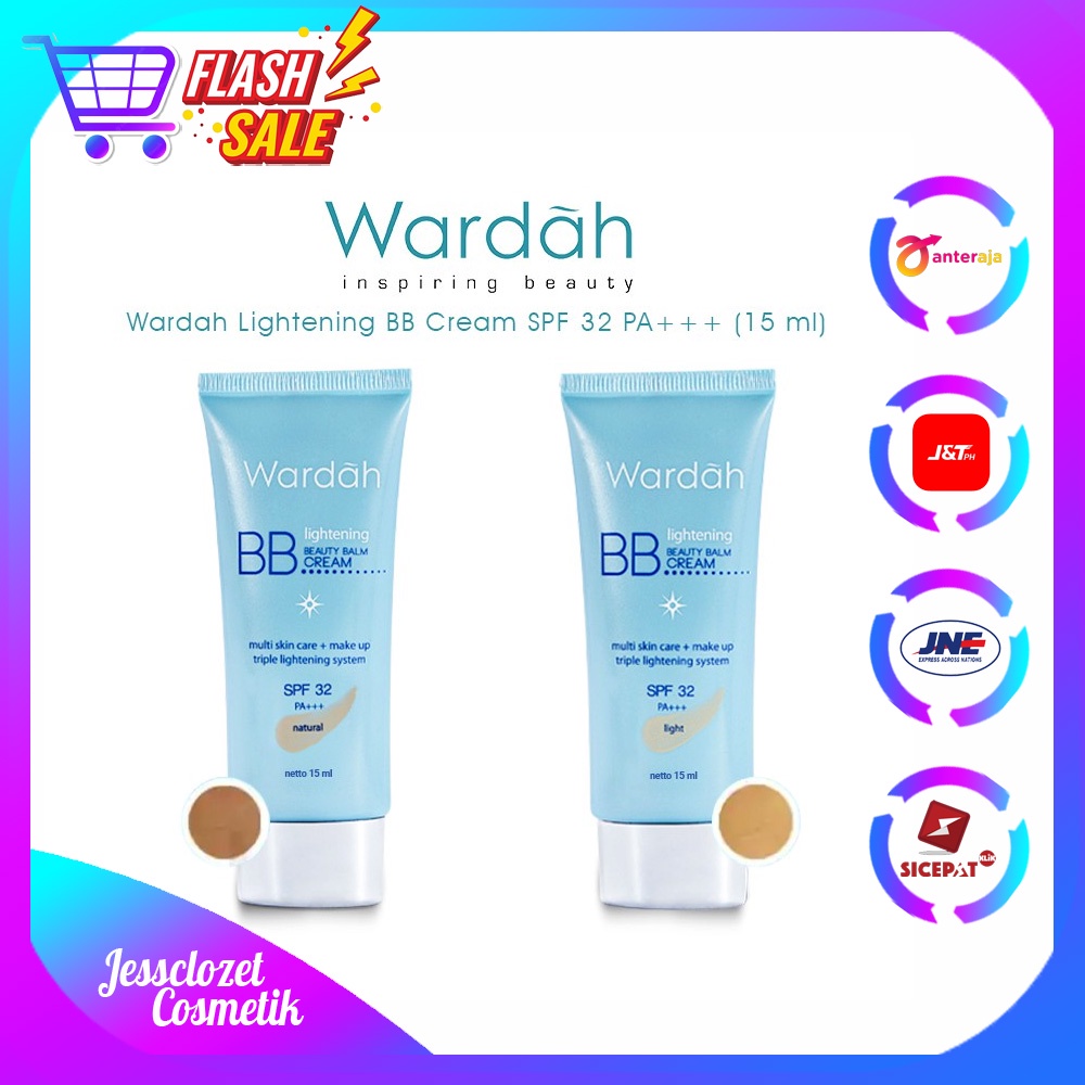 Wardah Lightening BB Cream Wardah Natural dd cream wardah Original Wardah BB Cream Series Lightening