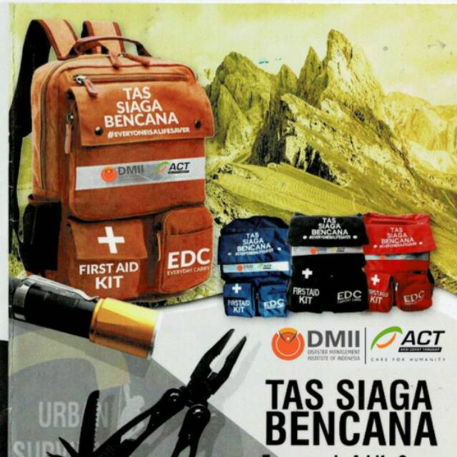 Tas Siaga Bencana + Survival kit -+72
