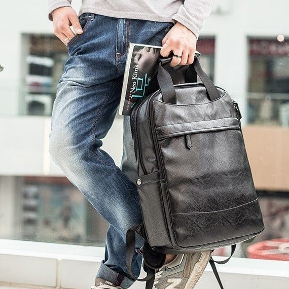 Ransel Kulit Pria / Backpack Kulit Pria Tas Ransel Pria Kulit