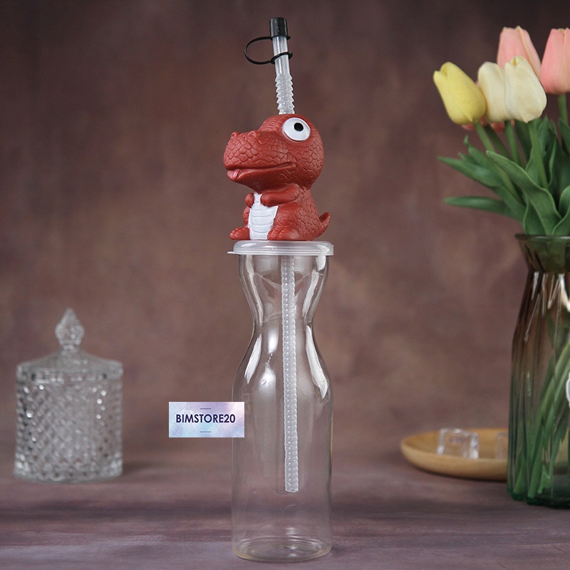 Botol Minum Mr Diy Dino Dinosaurus Karakter Viral Lucu