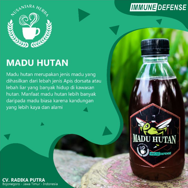 

Madu Hutan Nusantara Herba 325ml