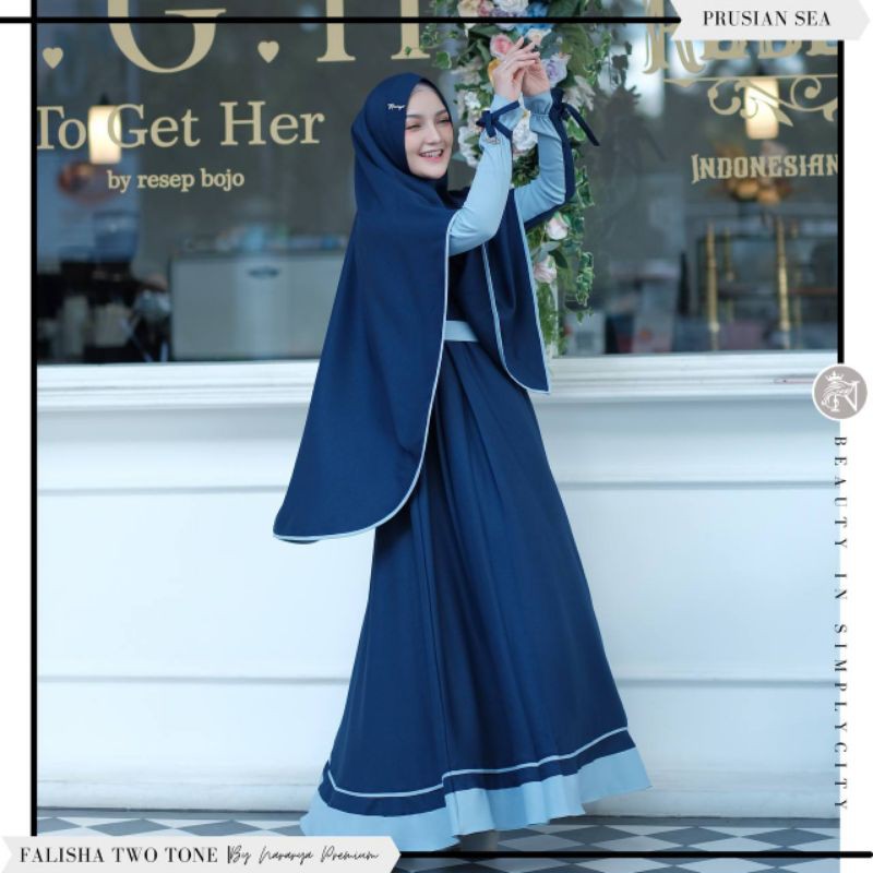 gamis falisha nararya size L