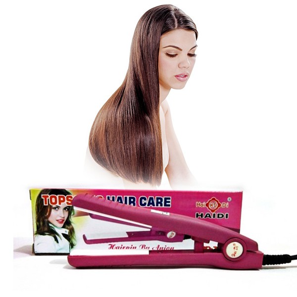 Catok Rambut Mini Haidi Topsonic / Catokan Pelurus Rambut Mini Travel / TS-18