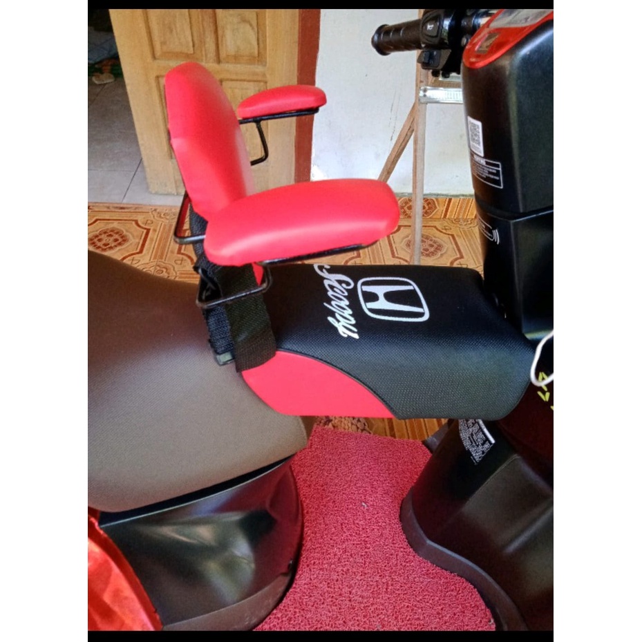 Jok Depan Sandaran Anak Motor Scoopy Bahan Besi