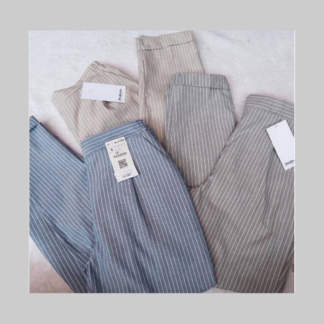PANTS STRIPE STRADIVARIUS