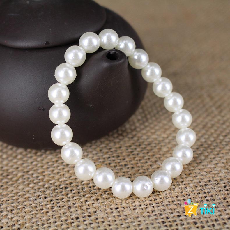 Gelang Tangan Rantai Aksen Mutiara Berlian Imitasi Gelang Tangan Rantai Aksen Mutiara Berlian Imitasi